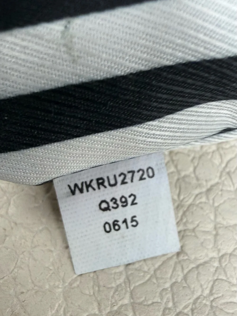 kate spade Two-Tone Pebbled Leather Satchel - Cream & Black